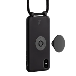 PopSockets Just Elegance Black — IPhone X/XS -PopSockets Soldes 30014 necklace case popsockets fuer iphone x xs black 02