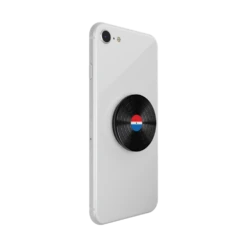 PopSockets Backspin Aluminum 45 RPM -PopSockets Soldes Backspin Aluminum 45 RPM 06 Device White Collapsed