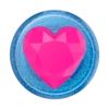 PopSockets Bon Bon Ice Blue Heart -PopSockets Soldes Bon Bon Ice Blue Heart 01 Top