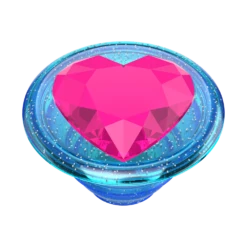 PopSockets Bon Bon Ice Blue Heart -PopSockets Soldes Bon Bon Ice Blue Heart 08 Top Only