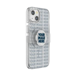 PopSockets Custom PopCase For MagSafe — IPhone 14 | 13 -PopSockets Soldes CYO YIH PopCase MagSafe Clear IP13 03 Collapsed