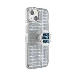PopSockets Custom PopCase For MagSafe — IPhone 14 | 13 -PopSockets Soldes CYO YIH PopCase MagSafe Clear IP13 04 Expanded