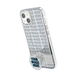 PopSockets Custom PopCase For MagSafe — IPhone 14 | 13 -PopSockets Soldes CYO YIH PopCase MagSafe Clear IP13 06 Portrait