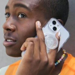 PopSockets Clear — IPhone 14 Pro For MagSafe -PopSockets Soldes Clear Case