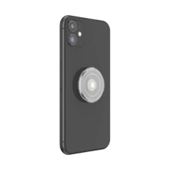 PopSockets Clear -PopSockets Soldes Clear 04 Device Black Collapsed