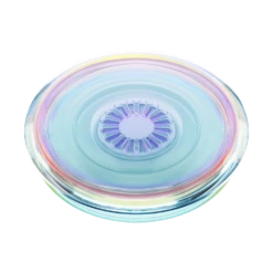 PopSockets Clear Iridescent -PopSockets Soldes Clear Iridescent 03 Collapsed