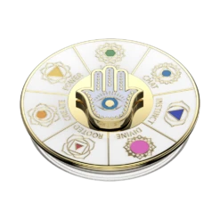 PopSockets Enamel Spinner Chakras -PopSockets Soldes Enamel Spinner Chakras 03 Collapsed