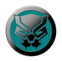 PopSockets Marvel — Enamel Black Panther