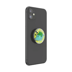 PopSockets Pokémon — Enamel Bulbasaur Nap -PopSockets Soldes Enamel Bulbasaur Nap Clear 04 Device Black Collapsed