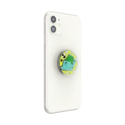 PopSockets Pokémon — Enamel Bulbasaur Nap -PopSockets Soldes Enamel Bulbasaur Nap Clear 06 Device White Collapsed