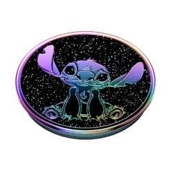 PopSockets Lilo & Stitch — Oil Slick Stitch Enamel -PopSockets Soldes Enamel Disney Oil Slick Stitch 02 Collapsed