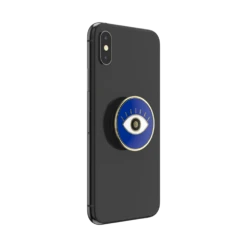 PopSockets Enamel Evil Eye -PopSockets Soldes Enamel Evil Eye 04 Device Black Collapsed