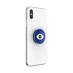 PopSockets Enamel Evil Eye -PopSockets Soldes Enamel Evil Eye 06 Device White Collapsed