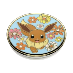 PopSockets Pokémon — Floral Eevee Enamel -PopSockets Soldes Enamel Floral Eevee 03 Collapsed