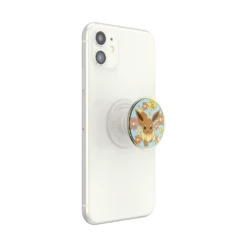 PopSockets Pokémon — Floral Eevee Enamel -PopSockets Soldes Enamel Floral Eevee 07 Device White Expanded