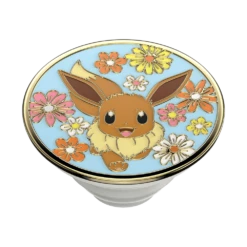 PopSockets Pokémon — Floral Eevee Enamel -PopSockets Soldes Enamel Floral Eevee 08 Top Expanded
