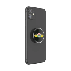 PopSockets Friends — Enamel Central Perk -PopSockets Soldes Enamel Friends Central Perk BK 04 Device Black Collapsed