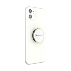 PopSockets Friends — Enamel Friends -PopSockets Soldes Enamel Friends 06 Device White Collapsed