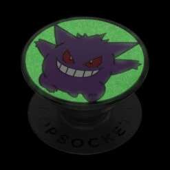 PopSockets Pokémon — Enamel Glow-in-the-dark Gengar -PopSockets Soldes Enamel GITD Gengar 02 Grip Expanded Glowing