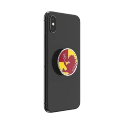 PopSockets Harry Potter — Enamel Gryffindor -PopSockets Soldes Enamel Gryffindor 04 Device Black Collapsed
