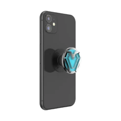 PopSockets Marvel — Iron Heart Enamel -PopSockets Soldes Enamel Iron Heart 05 Device Black Expanded