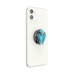 PopSockets Marvel — Iron Heart Enamel -PopSockets Soldes Enamel Iron Heart 06 Device White Collapsed