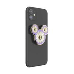 PopSockets Disney — Mickey Mouse Daisy Enamel -PopSockets Soldes Enamel Mickey Daisy 04 Device Black Collapsed
