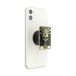 PopSockets Enamel Tarot Card Death -PopSockets Soldes Enamel Tarot Card Death 07 Device White Expanded