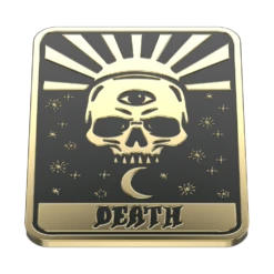 PopSockets Enamel Tarot Card Death -PopSockets Soldes Enamel Tarot Card Death 08 Top Only