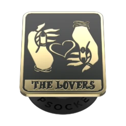 PopSockets Enamel Tarot Card The Lovers -PopSockets Soldes Enamel Tarot Card Lovers 03 Expanded