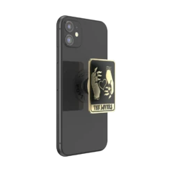 PopSockets Enamel Tarot Card The Lovers -PopSockets Soldes Enamel Tarot Card Lovers 05 Device Black Expanded