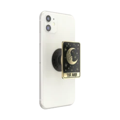 PopSockets Enamel Tarot Card Moon -PopSockets Soldes Enamel Tarot Card Moon 07 Device White Expanded