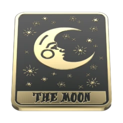 PopSockets Enamel Tarot Card Moon -PopSockets Soldes Enamel Tarot Card Moon 08 Top Only