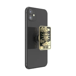 PopSockets Enamel Tarot Card Sun -PopSockets Soldes Enamel Tarot Card Sun 05 Device Black Expanded