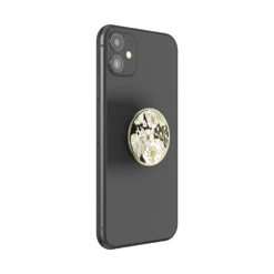 PopSockets Enamel Wild Flowers -PopSockets Soldes Enamel Wild Flowers 04 Device Black Collapsed