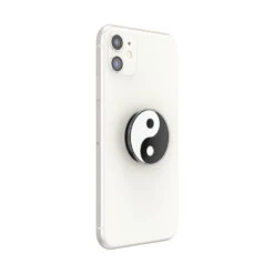 PopSockets Enamel Yin Yang -PopSockets Soldes Enamel Yin Yang 06 Device White Collapsed
