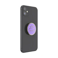 PopSockets Enamel Aquarius -PopSockets Soldes Enamel Zodiac Aquarius 04 Device Black Collapsed