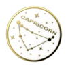 PopSockets Enamel Capricorn -PopSockets Soldes Enamel Zodiac Capricorn 01 Top View