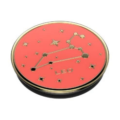 PopSockets Enamel Leo -PopSockets Soldes Enamel Zodiac Leo 03 Collapsed