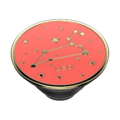 PopSockets Enamel Leo -PopSockets Soldes Enamel Zodiac Leo 08 Top Expanded