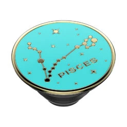 PopSockets Enamel Pisces -PopSockets Soldes Enamel Zodiac Pisces 08 Top Expanded