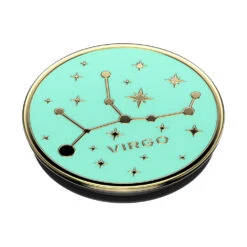 PopSockets Enamel Virgo -PopSockets Soldes Enamel Zodiac Virgo 03 Collapsed