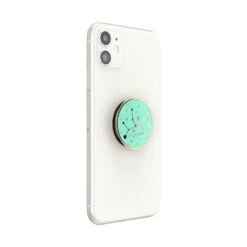 PopSockets Enamel Virgo -PopSockets Soldes Enamel Zodiac Virgo 06 Device White Collapsed