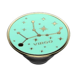 PopSockets Enamel Virgo -PopSockets Soldes Enamel Zodiac Virgo 08 Top Expanded
