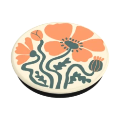PopSockets Fall Fleur -PopSockets Soldes Fall Fleur BK 02 Collapsed