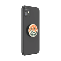 PopSockets Fall Fleur -PopSockets Soldes Fall Fleur BK 04 Device Black Collapsed