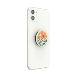 PopSockets Fall Fleur -PopSockets Soldes Fall Fleur BK 06 Device White Collapsed