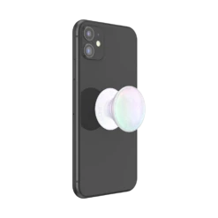 PopSockets Iridescent Quartz -PopSockets Soldes Gemstone Iridescent Quartz 05 Device Black Expanded