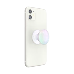 PopSockets Iridescent Quartz -PopSockets Soldes Gemstone Iridescent Quartz 07 Device White Expanded