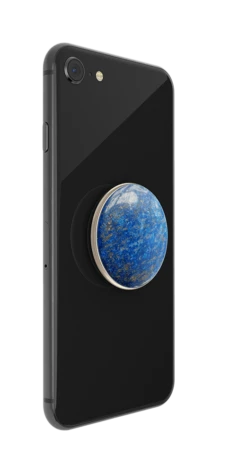 PopSockets Lapis -PopSockets Soldes Genuine Lapis Lazuli Gemstone 04 Device Black Collapsed
